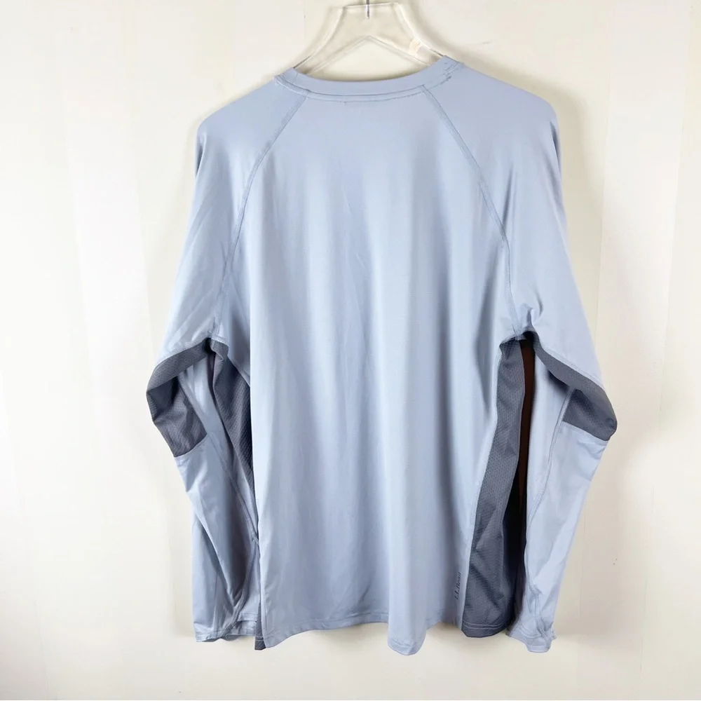 📍SOLD📍L.L. Bean Tropicwear Knit Crew Shirt - Picture 2 of 5